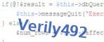 verification code